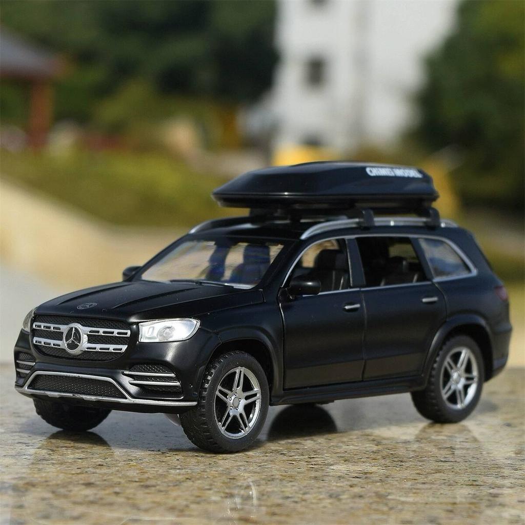 Mercedes Benz GLS580 4 Matic Роскошный внедорожник Симуляция Литье под давлением и Игрушечные транспортные средства Звуки и Свет Машинка с инерционным механизмом 1:Модель из сплава 32