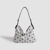 2024 Spring/Summer Geometric Diamond Tote: Versatile, Spacious, Commuter-Friendly Shoulder Bag