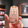 Чехол для автомобильного ключа с ремешком ручной работы для Chevy 2010-2019 Chevrolet Impala Camaro Cruze Equinox Malibu Sonic GMC Terrai