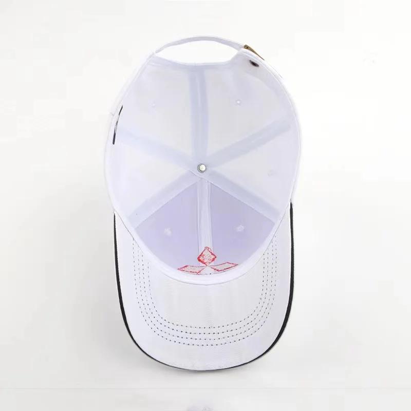 Кепка для бейсбола летняя спортивная кепка с вышивкой для мужчин и женщин для Mitsubishi Asx Lancer Outlander Pajero Ralliart