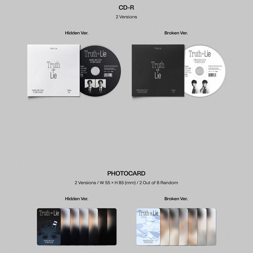 [YES24 POB] ХВАН МИН ХЁН Truth or Lie - 1-й МИНИ-АЛЬБОМ