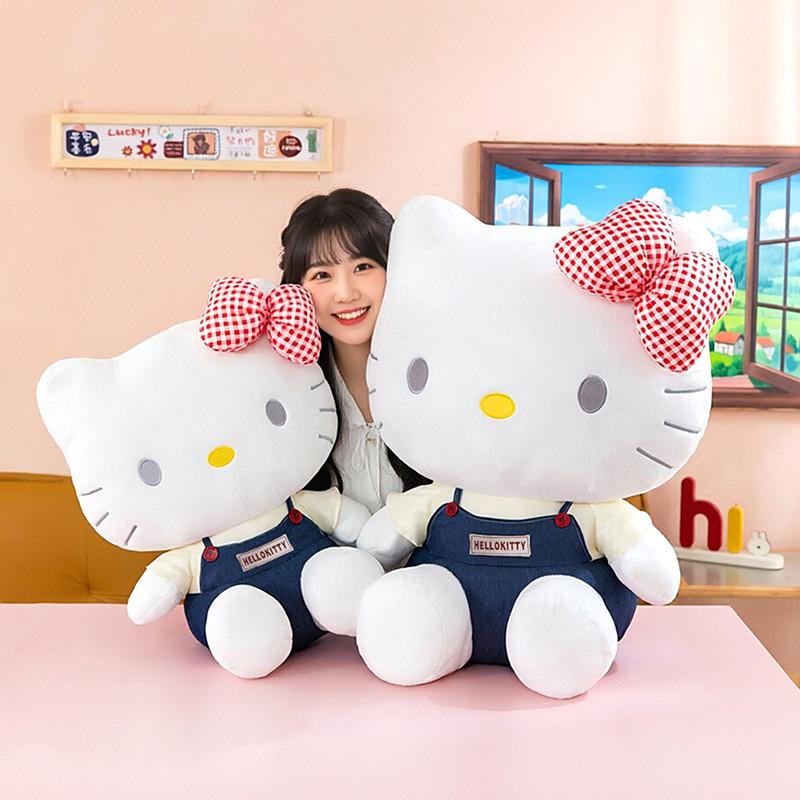 Hello Kitty Short Plush Toy With Polyester Fill For Children And Fans