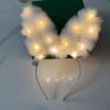 Funny Rabbit Ear Hairband LED Light Luminous Bunny Headband Cute Glowing Plush Headband  Bar
