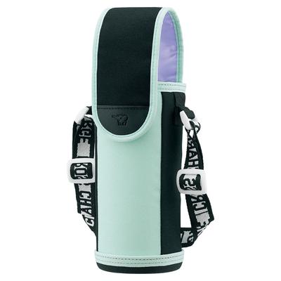 ZOJIRUSHI Zojirushi Крышка для бутылки из нержавеющей стали, чехол для детской бутылки с водой, размер M, 480 мл, бледно-мятный, бледно-мятный MC-BA02-GZ
