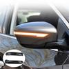 Smoke Black Rearview Mirror Indicator Dynamic Blinker Signal Light For Murano X-Trail T32 Qashqai J11 14-18 Juke Navara