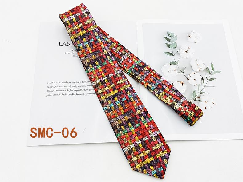 Британская цифровая печать ретро галстук, полиэстер ручной работы цветок мужской костюм аксессуары 8 см