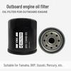 Universal Four-Stroke Outboard Engine Oil Filter Element