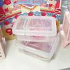 Small Card Film Storage Box Transparent Photocard Collection Case Flip Lip Card Holder Box  DIY