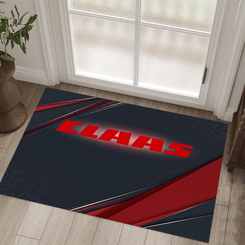CLAAS Design Crystal Velvet Carpet Cozy Non?Slip Printed Rug For Bedroom Living Room Entrance