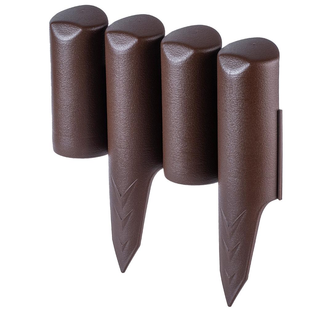 KADAX Garden Palisade Edging Fence Lawn Edging Plastic