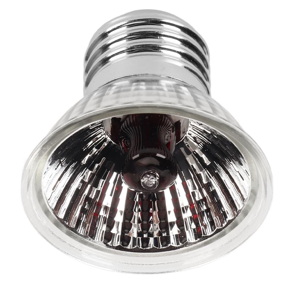 25W Reptile Heat Lamp Replacement Bulb 3.0 Infrared UVA UVB Sunbathe Heat Lamp Bulb for Reptile
