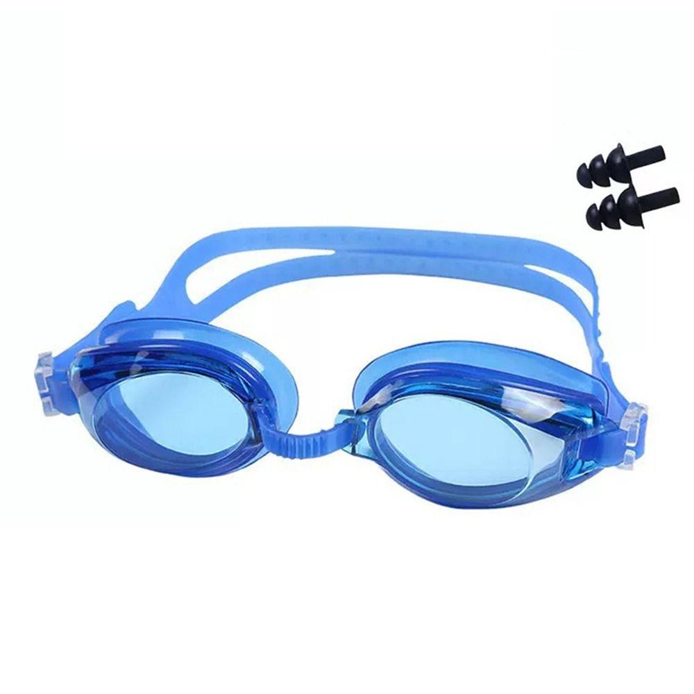 Adjustable Head Strap Swimming Goggles Anti Fog Swimming Mirror Water Sports