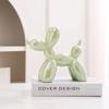 11cm Creative Balloon Dog Abstract Ceramic Ornament Sculpture Study Room Statue Home Office Accessories Decoration Gift
