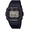 Часы G-Shock, Модель-переиздание первого поколения DW-5000R-1A, Цифровые, Квадратные, Полимерный ремешок, Сделано в Японии