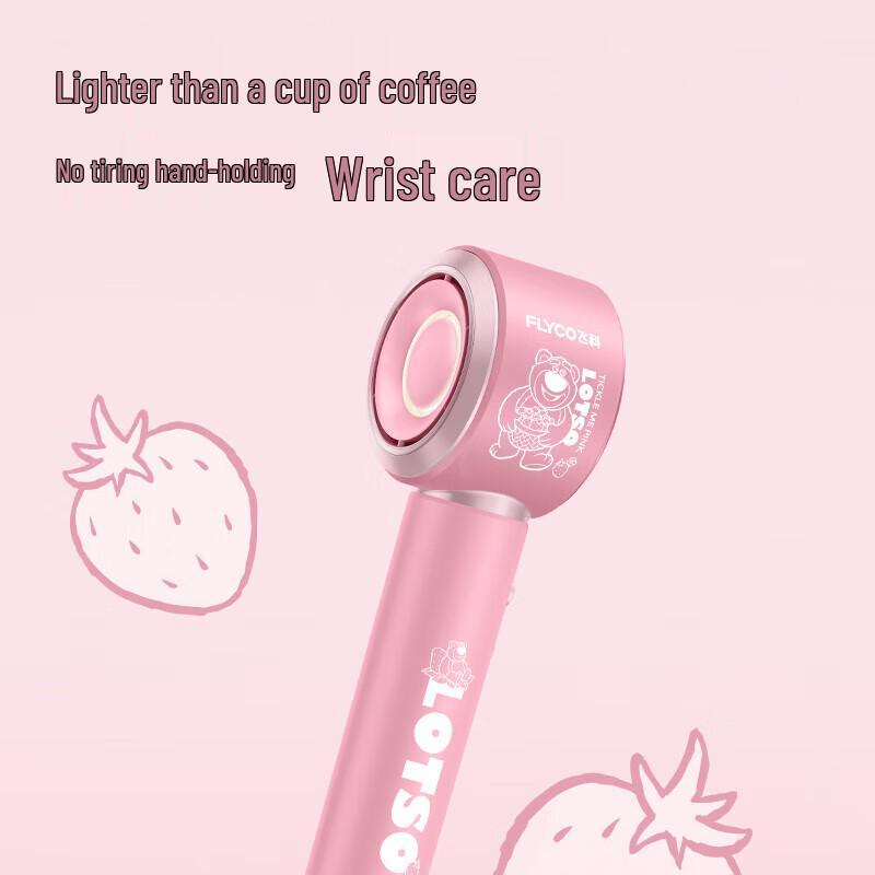 Flyco Высокоскоростной фен «Клубничный Мишка»