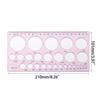 Nipple Ruler Nipple Measuring Card Breast Pump Flange Circle Ruler Sizing Tool Efficient Breast Feeding Supplies 27Size