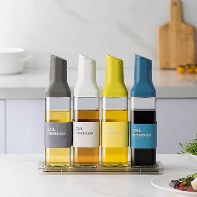 Большая бутылка-дозатор оливкового масла, автоматический переворачивающийся контейнер для приправ, автоматическая крышка, жидкая приправа, бутылка большой емкости для кухни