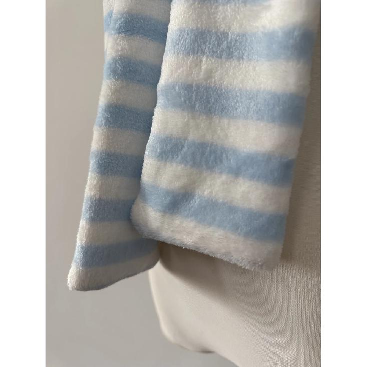 Original Homemade Mass-produced Water-color Pink Cute Cat Paw Japanese Striped Two-dimensional Scarf Women Luxury