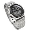 Casio Часы цифровые мирового времени Overseas Model Metal Band Silver [Casio] Мужские AE-1000WD-1AV [Товар]