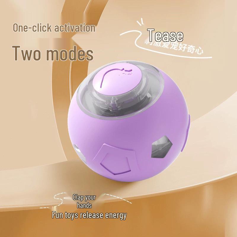 Электрический интерактивный мячик для дразнения кошек и палочка, игрушка для котят