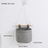 Sundries Home Decor Pockets Hanging Storage Bag Bathroom Wall Door Foldable Detachable Wardrobe Cotton Linen Closet Organizer