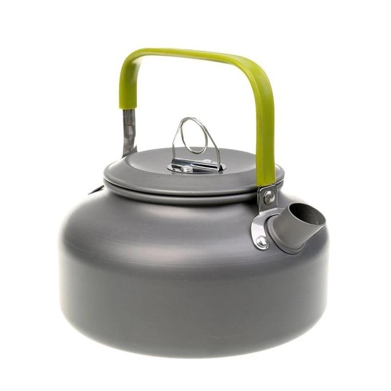 Water Kettle Portable Ultralight Titainum or Aluminum Camping Water Kettle Outdoor Coffee Pot Teapot Home Hiking and Picnic