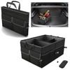 Car Trunk Organizer Large Capacity Multi-purpose Strong Durable Collapsible Cargo Storage Box Trunk Box for Auto Trucks SUV