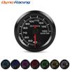 Dynoracing 2" 52mm 7 Colors LED Car Water Temp Gauge 40-140 Celsius Water Temperature Meter High Speed Motor With Sensor