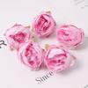 3/5/10Pcs High Quality Silk Artificial Rose Flower Head Artificial Flower Home Room Wedding Decoration DIY Garland Craft Flower