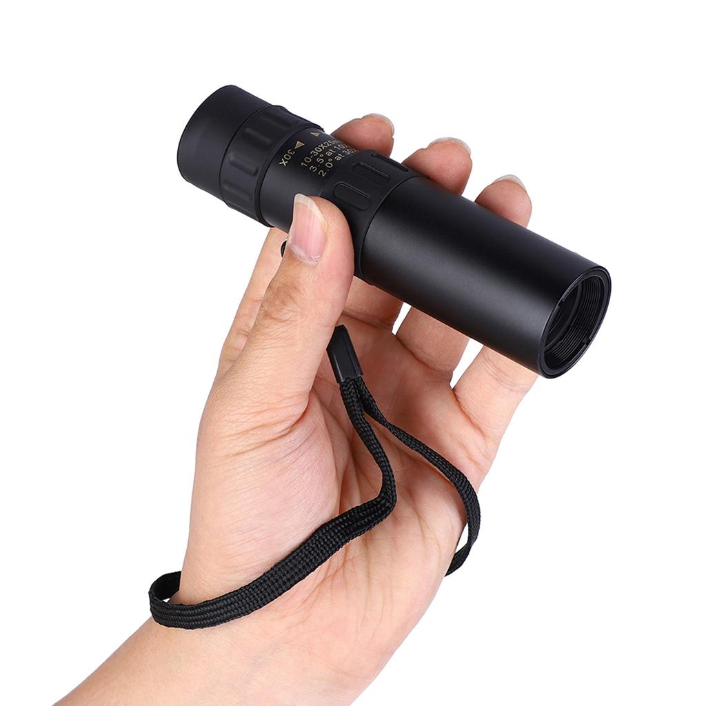 10?30x25 Zoom Монокуляр ночного видения Высокое разрешение Портативный карманный телескоп