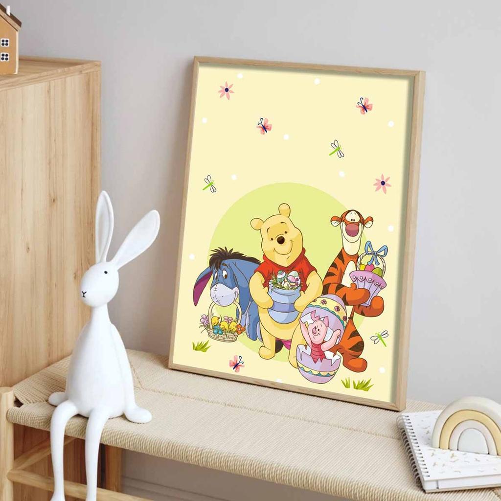 DIY Diamond Painting Winnie The Pooh Cross Stitch Kit Mosaic Art Diamond Painting Full Circle Diamond Home Decoration