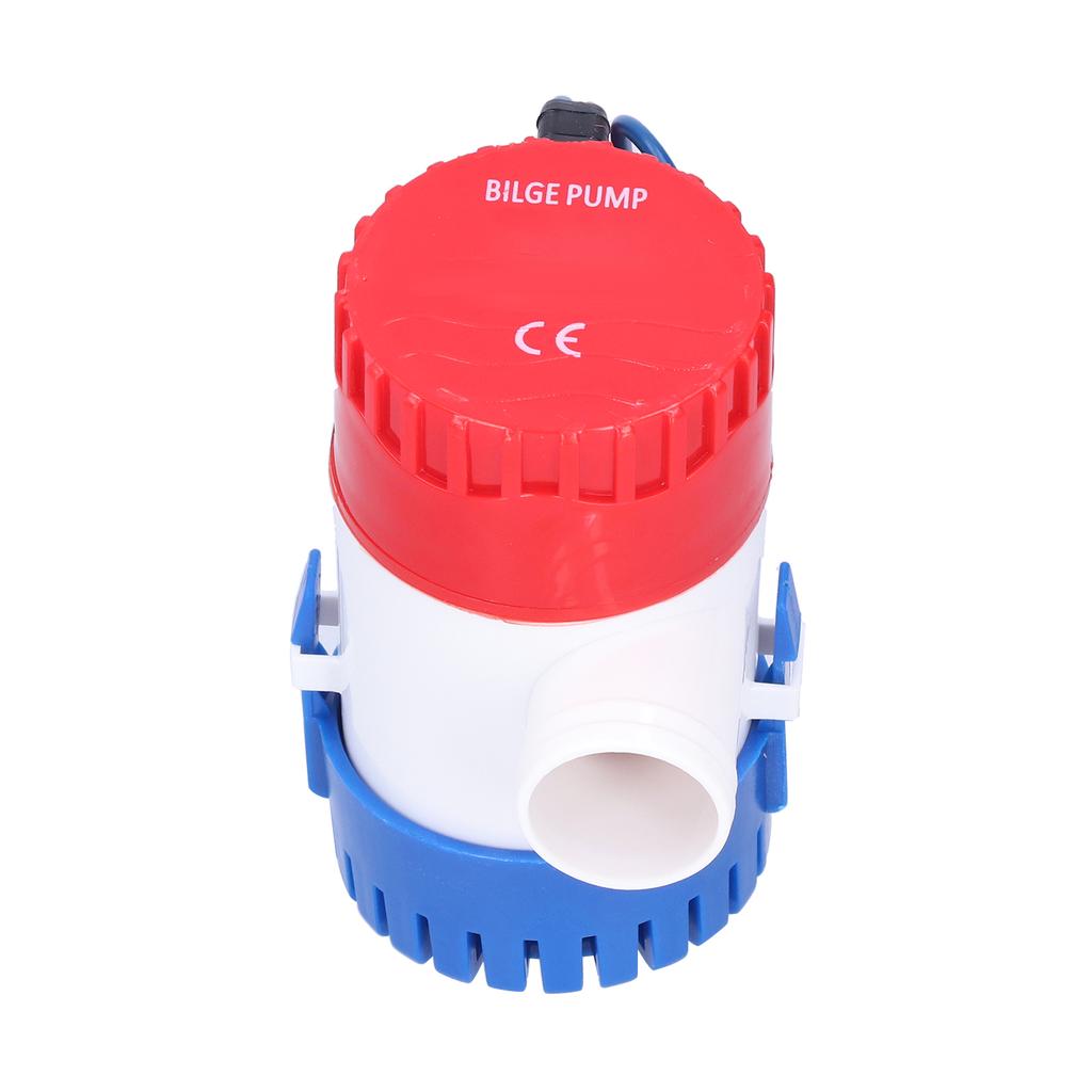 Bilge Pump DC SemiAutomatic Switch Electric Small Submersible Pump for Drain Provide Power 12V/24V 350/500/750/1100GPH