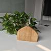 1PC Wooden Ornament Table Craft Ornament Home Irregular Wooden Vases Durable Fried Flower Vase Vintage Mango Wood Rustic