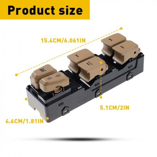 For 2011-2015 Hyundai Sonata Front Driver Left Side Power Master Window Switch