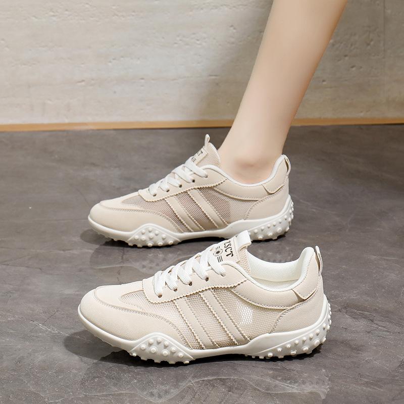 2025 корейские сетчатые прохладные модные легкие роскошные женские спортивные кроссовки для бега - дышащие модные кроссовки