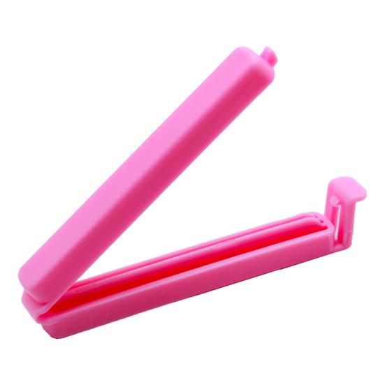 5Pcs Food Bag Sealing Clips with Silicone Seal Reusable Airtight Clamps for Chips Snacks Tea Leaves Kitchen Storage Organizer