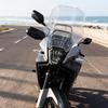 Аксессуар - Увеличенное ветровое стекло для Honda NX400/NX500 - Утолщенный прозрачный передний щиток