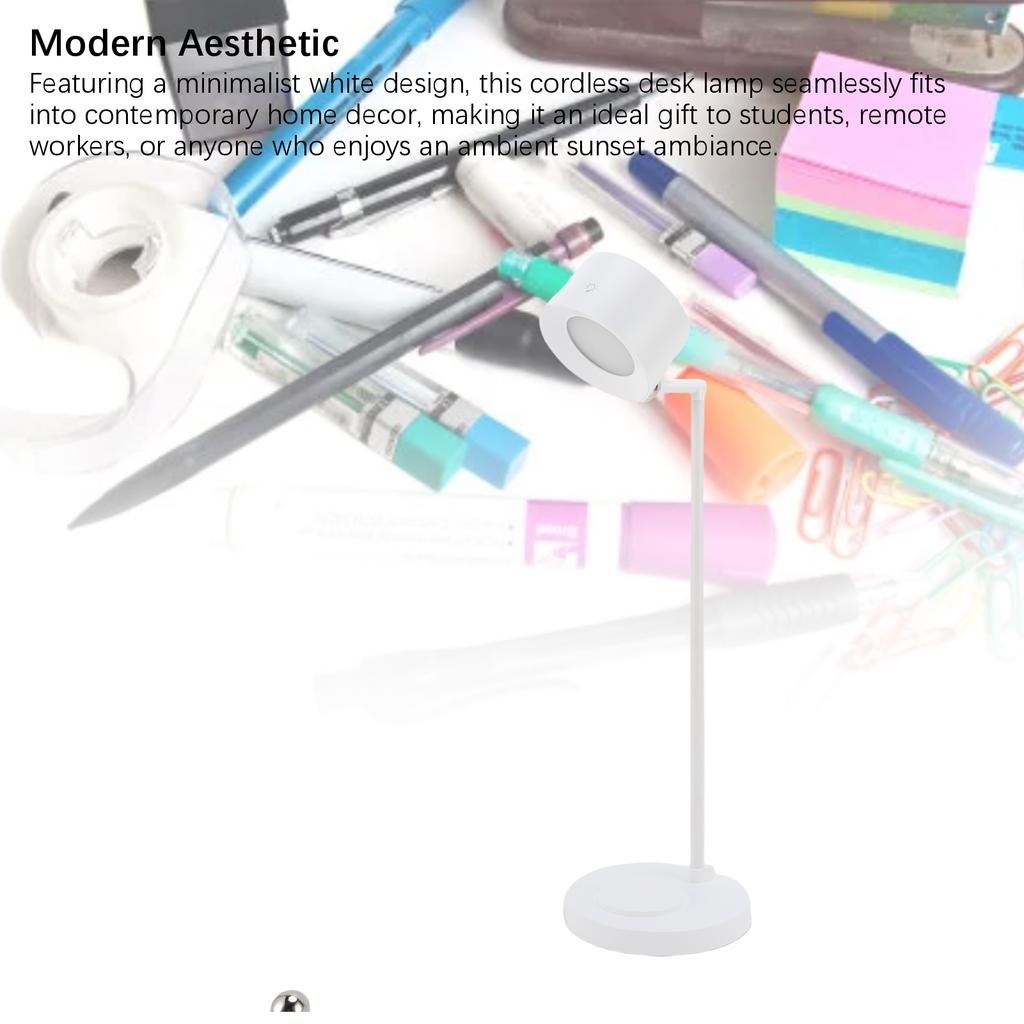 Беспроводное зарядное устройство Настольная лампа Магнитная 2000 мАч Сенсорная диммируемая Настольная лампа Прикроватная лампа для чтения для кровати