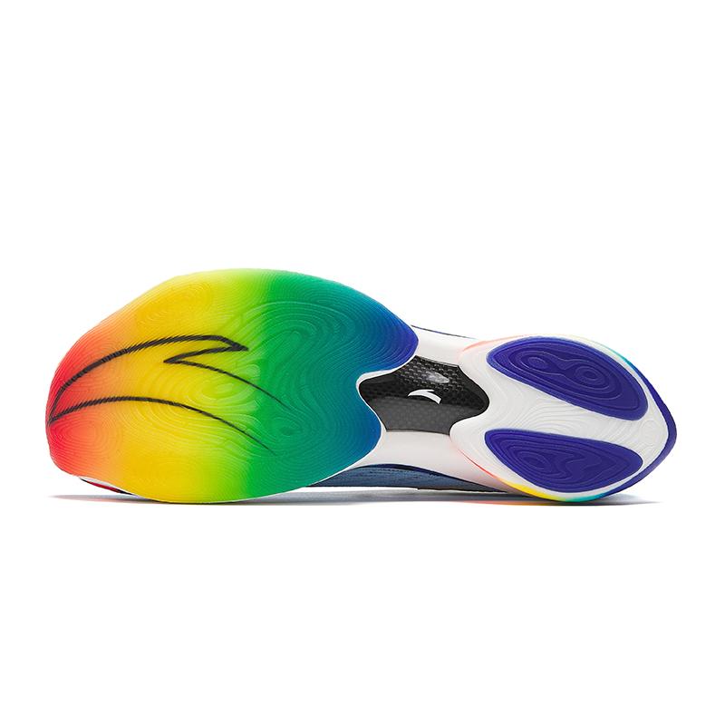 Anta C10 Pro King Of Forefoot амортизирующие нескользящие низкие кроссовки для бега мужские кроссовки синие оранжевые 112335595S-1