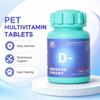 Pet Multivitamin Tablets Daily Nutrition Supplement for Dogs Cats Pet Vitamins Support Wellness Easy Feeding 200 Tablets