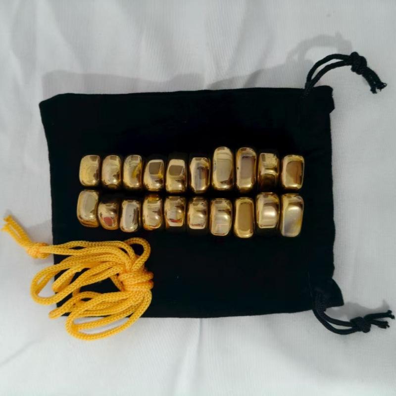 20Pcs Match Color Rope Fridge Magnetic Stone Set Diy Photo Wall Irregular Black Lodestone Family Magnet Pushpin Multi Functional
