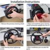 70/73mm Aluminum Alloy Adapter for Game Steering Wheel PXN V10 Laishida PXNV10pro Base Modification Connection Accessories MOD
