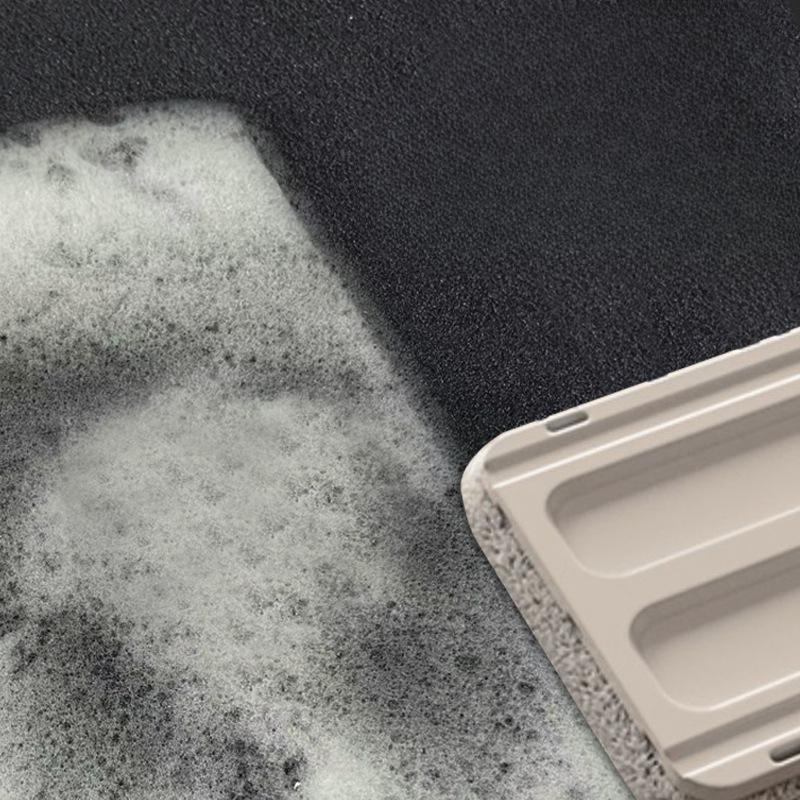 Простые современные, сохнущие на воздухе и впитывающие коврики для ванной комнаты, противоскользящие водонепроницаемые ковры, износостойкие и грязеотталкивающие подушки для ног