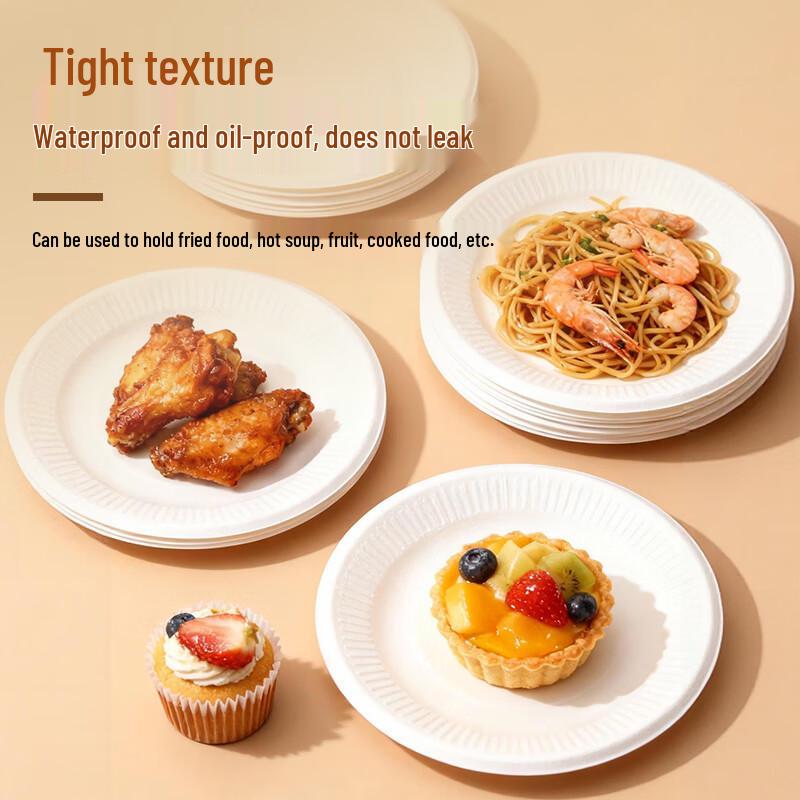 Lesanha Biodegradable Paper Plates