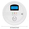 Audible Alarm Fire CO Alarm LCD Digital Display CO Gas Monitor Alarm CO Monitor CO Sensor  Home Use