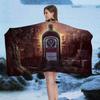 Полотенце для ванны с логотипом Jägermeister, из микрофибры, мягкое, хорошо впитывающее воду, дышащее, для девочек, детей, декоративное, с мультяшным рисунком, пляжное полотенце