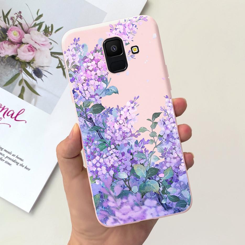 Чехол для Samsung Galaxy A6 2018 SM-A600F Милый Модный Расписной Чехол Мягкий ТПУ Чехол для Телефона Для Samsung A6 Plus A6+ 2018 A605F Бампер