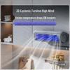 Silent Wall-Mounted Small Fan for Kitchen, Bathroom, or Dorm