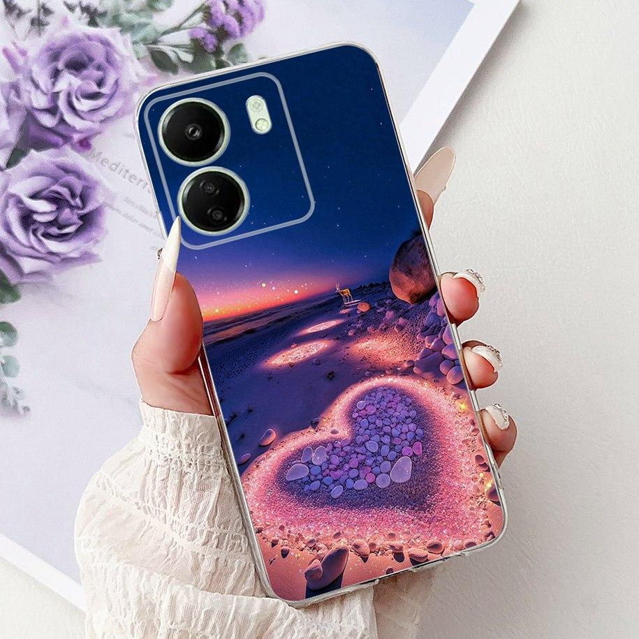 For Xiaomi Poco C65 Case Poco C75 Cover Fashion Butterfly Soft Silicone Capa Phone Back Cover For Xiomi Poco C65 C75 C 65 Bumper