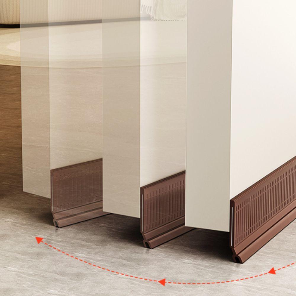 Sound Insulation Door Bottom Seal Strip Noise Reduction Gap Blocker Door Sweep Bedroom